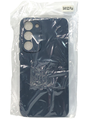 Etui Silicone Case do Samsung Galaxy S23+ granatowe