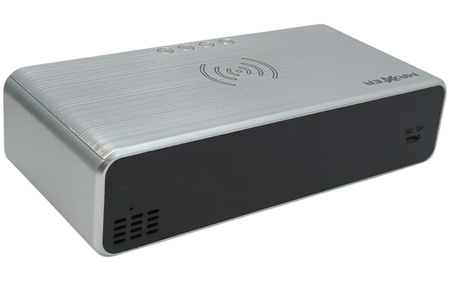 ZEGAREK Z BUDZIKIEM CYFROWY + ŁADOWARKA INDUKCYJNA MAXTER