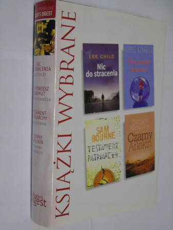 Książki Wybrane Nic do stracenia. Nie powiesz nikomu?. Testament