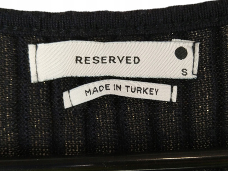 Sukienka RESERVED Rozmiar S CZARNA