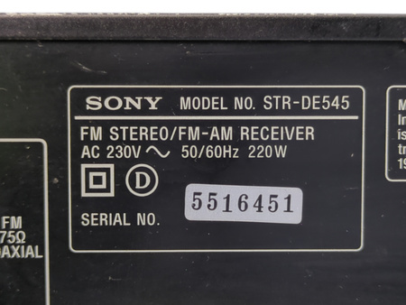 Amplituner Sony STR-DE545
