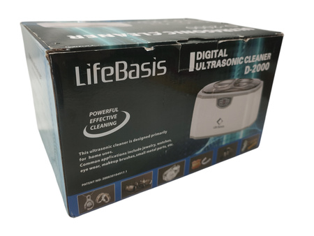 Myjka ultradzwiękowa LIfe Basis D-2000