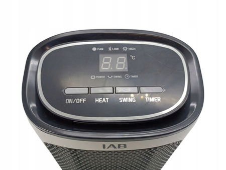IAB PTC-1709Y Termowentylator 1500W z pilotem