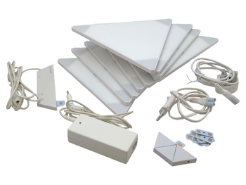 Panele świetlny Led Nanoleaf NL22 Nanoleaf Canvas Smarter Kit 9 trójkątów