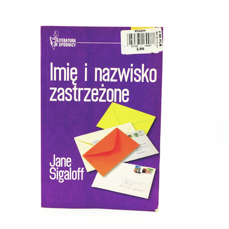 Imię i nazwisko zastrzeżone Jane Sigaloff