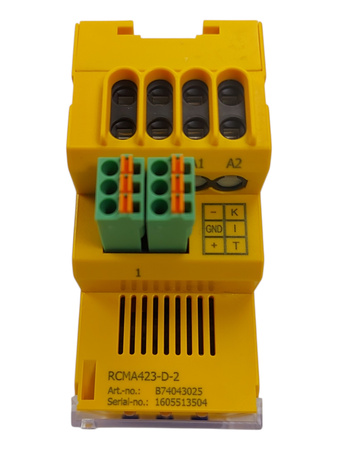 Przekaźnik różnicowoprądowy Bender RCMA423-D-2