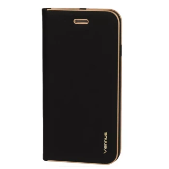 Kabura Vennus Book do Apple iPhone 15 Pro Max czarna magnetyczna