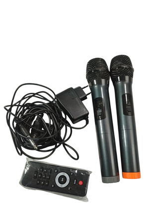 Głośnik bezprzewodowy karaoke Lororado 40W XP2 2x MIKROFON + PILOT