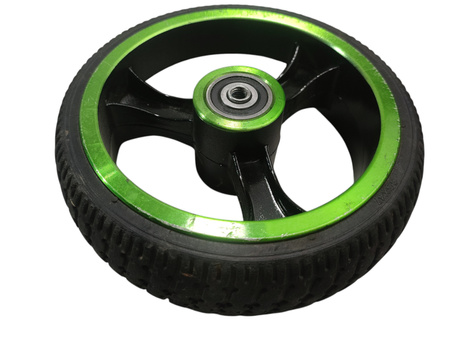 KOŁO Z OPONĄ CB 65X47 ZIELONE HULAJNOGI MOTUS 6,5