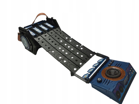 ELEFUN Tor wyścigowy i głośnik 2 w 1 NIEBIESKI BOOMBOX