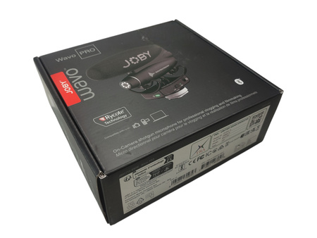 Profesjonalny mikrofon pojemnościowy Joby Wavo Pro Czarny