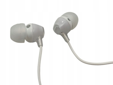 Słuchawki przewodowe doszune Sony MDR-EX15AP białe