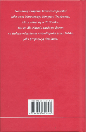 NARODOWY PROGRAM TRZEŹWOŚCI Praca zbiorowa