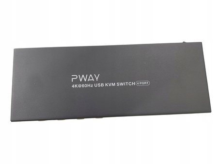 PWAY 4-portowy przełącznik KVM USB