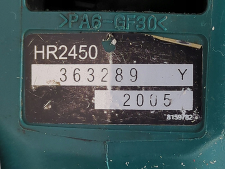 MŁOTOWIERTARKA ELEKTRYCZNA MAKITA HR2450