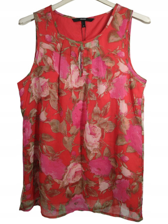 BLUZKA DAMSKA VERO MODA ROZMIAR XS CZERWONA W KWIATY