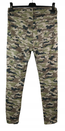 SPODNIE JEGGINSY DAMSKIE H&M ROZMIAR 31 MORO