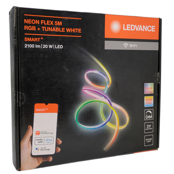 Taśma LED LEDVANCE SMART+ NEON FLEX RGBW 20W 5m IP65 WiFi