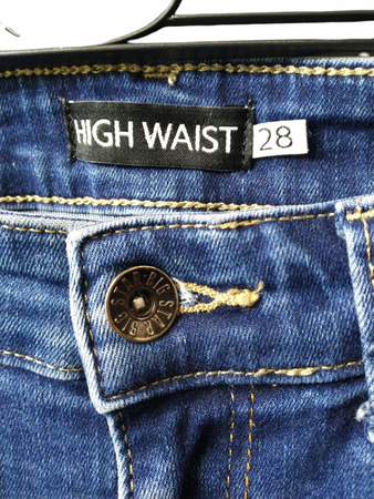 Spodnie jeans damskie BIG STAR Rozmiar 28 NIEBIESKIE