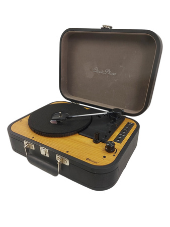 Gramofon Lenco TT-116BK Gramofon z wbudowanymi głośnikami i Bluetooth walizka