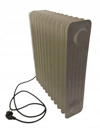 Grzejnik elektryczny olejowy Kiano Heater 25 2500 W Biały