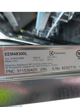 Zmywarka do zabudowy ELECTROLUX EEM48300L 14 kompletów