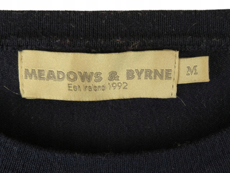 BLUZKA DAMSKA MEADOWS & BYRNE ROZMIAR M GRANATOWA