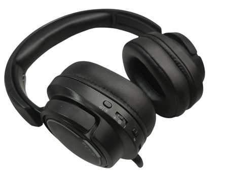 Słuchawki bezprzewodowe nauszne z mikrofonem G-Lab Korp iridium czarne