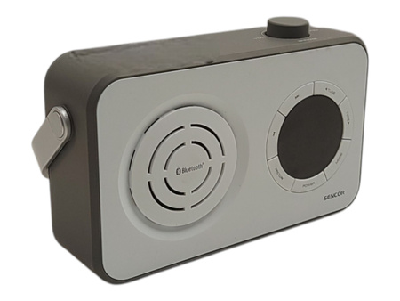 Radioodbiornik Sencor SRD 3200 W Radio FM Bluetooth Biały