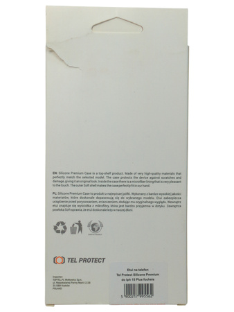 Etui Plecki do Apple Iphone 15 Plus Silicone Premium różowe