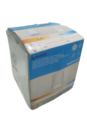 Plafon LED GoodHome Ipsoot 800 lm IP44 2700/4000 K biały