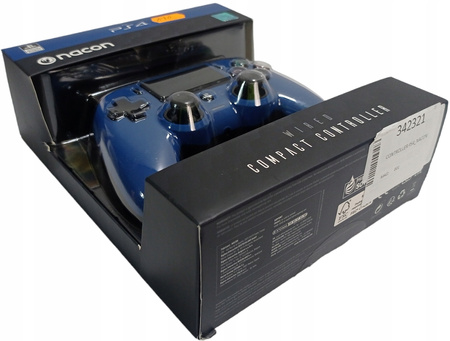 Pad do PS4 NACON Wired Compact Controller Niebieski