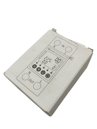 INTELIGENTNY MONITOR ENERGII JEDNOFAZOWY KETOTEK WLAN DIN WIFI AlexaTuya