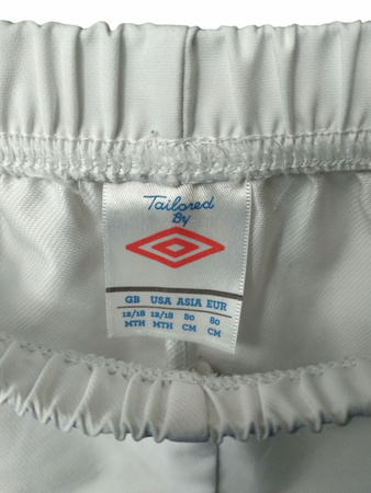 SZORTY SPODENKI UMBRO ROZMIAR 80CM BIAŁE