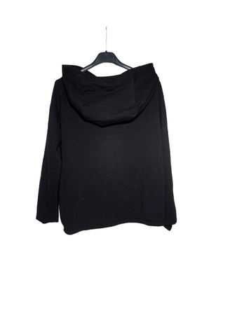 BLUZA Z KAPTUREM DAMSKA LABEL ROZMIAR XS/S CZARNA