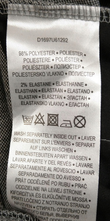 Spodnie dresowe SUB LEVEL Rozmiar L SZARE