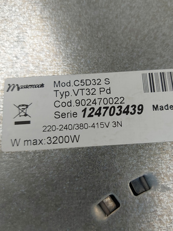 Płyta ceramiczna do zabudowy Mastercook C5D32S 2 pola grzewcze