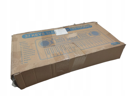 Elektroniczne mini pianino BIGFUN BF-420 RÓŻOWE 37- klawisze i mikrofon