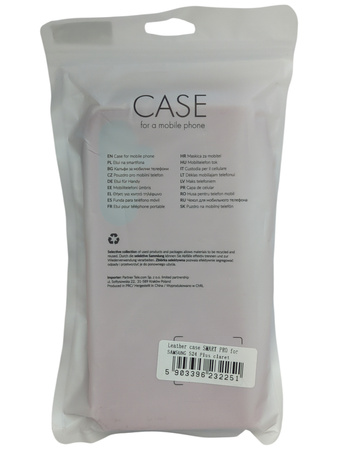 Pokrowiec skórzany Forcell Smart Pro bordowy do Samsung Galaxy S24 Plus