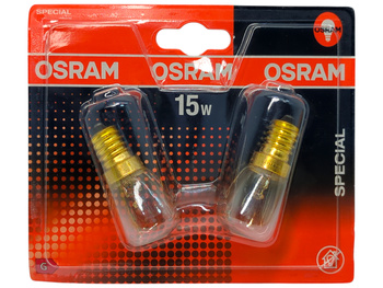 Żarówka halogenowa do piekarnika 2 sztuki  OSRAM 15W 230V E14