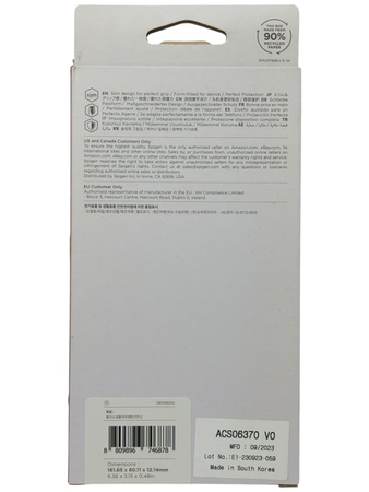 Etui Plecki do Samsung Galaxy s23 FE Spigen bezbarwne brokatowe