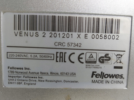 Laminator Fellowes Venus 2 A3 do 135 cm/min