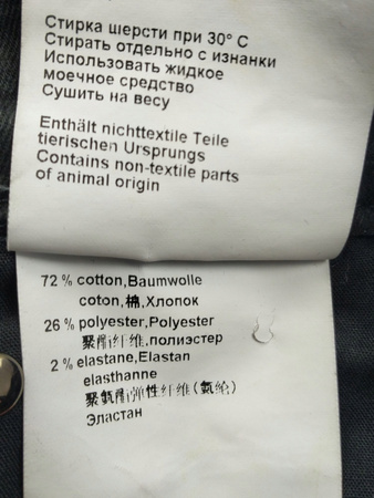 Spodnie damskie Czarne z Ćwiekami MARC CAIN SPORTS ROZ.N4 - L