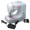 Maszyna do szycia Łucznik Mini biało-fioletowa 12 programów
