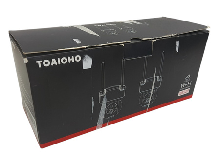 KAMERA IP MONITORING ZEWNĘTRZNY TOAIOHO QB320 ZESTAW 2SZT 2K IP66