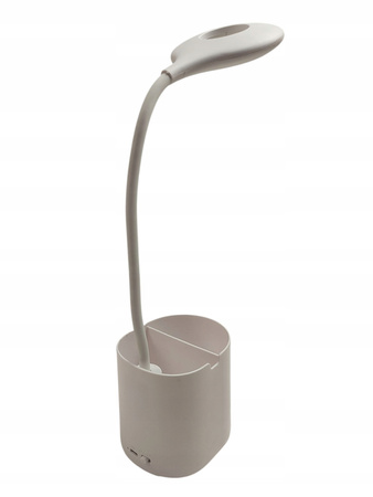 Lampka stołowa akumulatorowa z pojemnikiem SMUKEE 240296-B-W