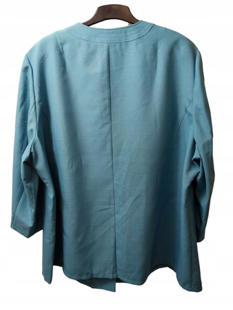 ŻAKIET DAMSKI ROZMIAR 60 NIEBIESKI