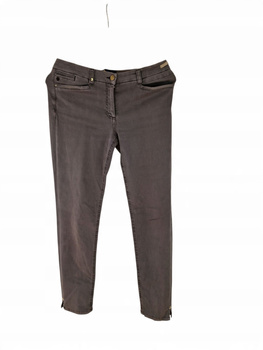 MARC CAIN Damskie Spodnie Brązowo-Szare 38