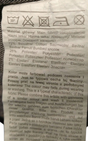 KURTKA JEANSOWA DZIECIĘCA LINCOLN&SHARKS ROZMIAR 158 CZARNA