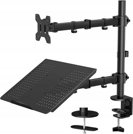 HUANUO HNCM2 Ramię monitora z tacą na laptopa
